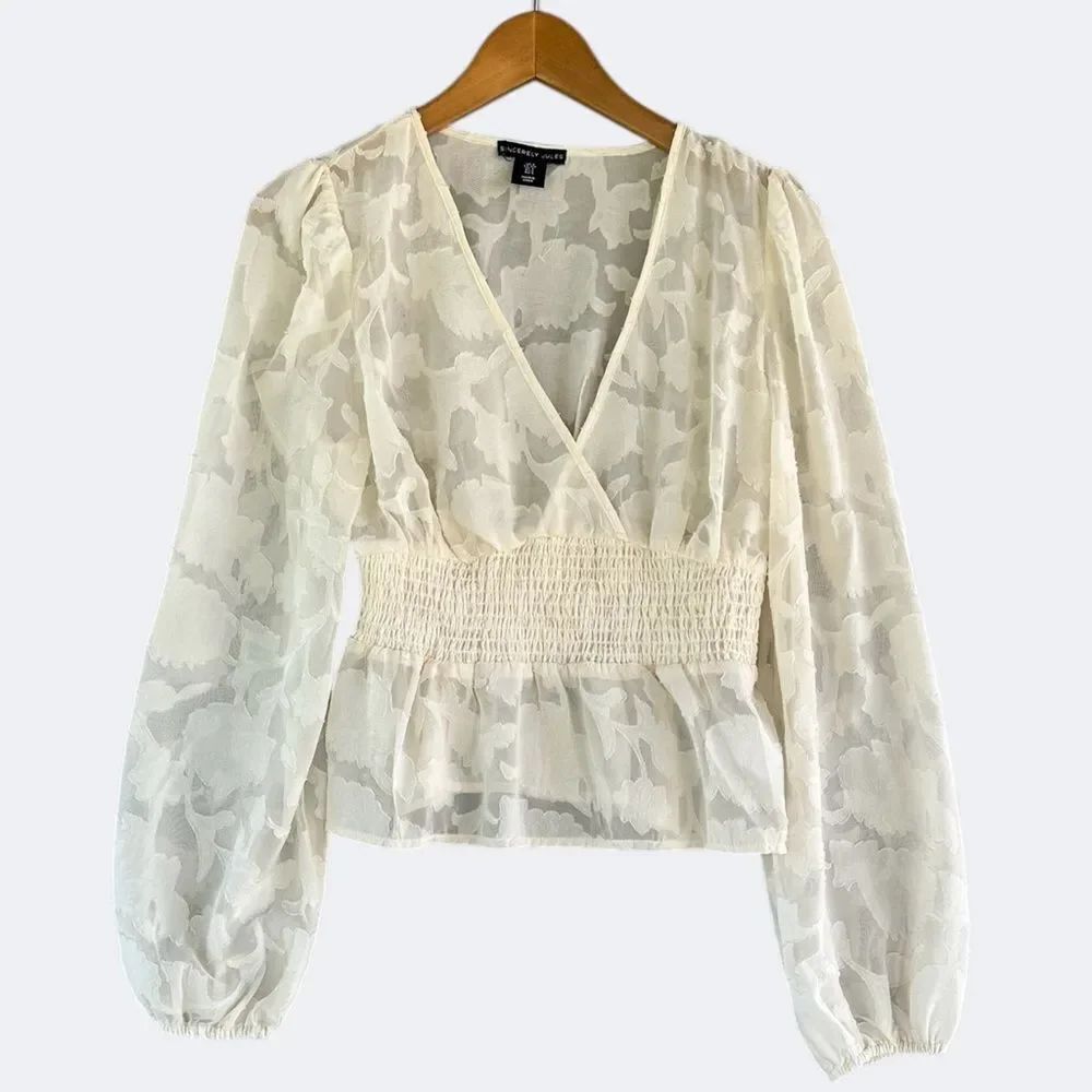 🎉5 for $45🎉 Sincerely Jules top blouse shirt size S